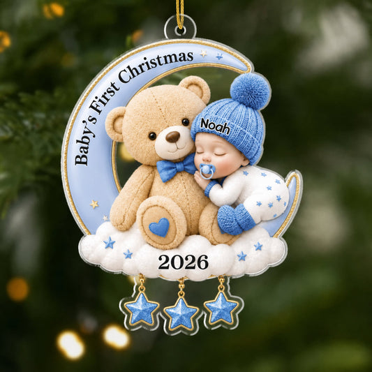 Personalized Baby First Christmas Ornament